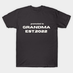 Promoted To Grandma shirt T-Shirt